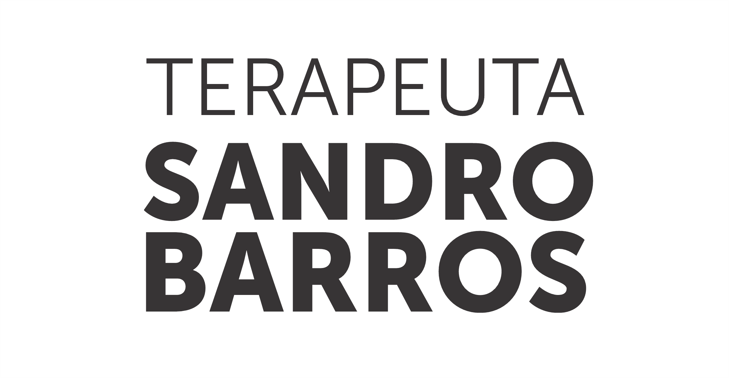 Terapeuta Sandro Barros